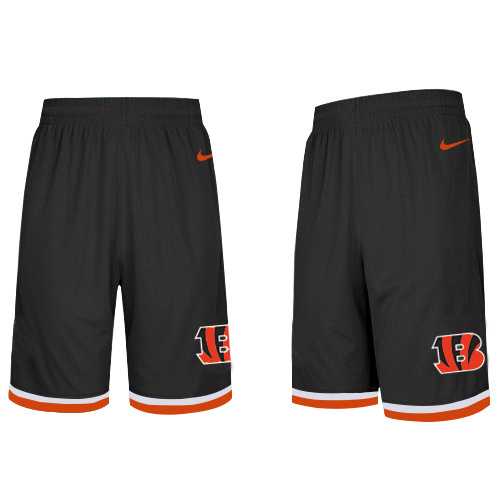 Cincinnati Bengals Black NFL Men's Shorts,We sell and wholesale Cincinnati Bengals Black NFL Men's Shorts on line form chian!